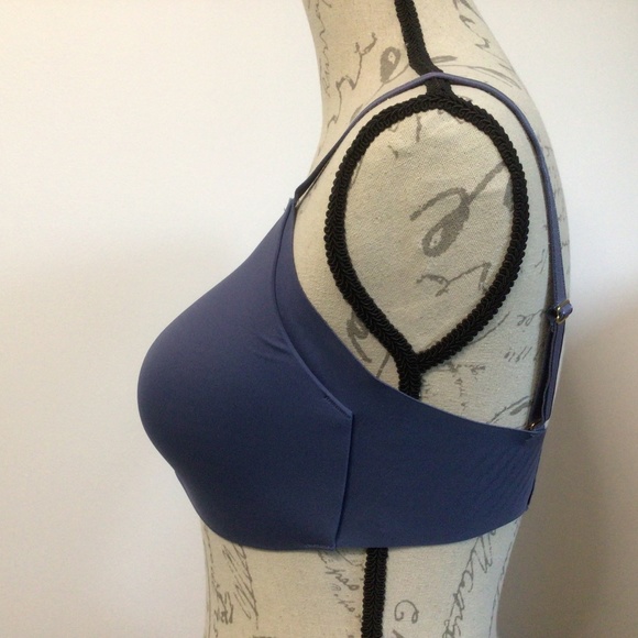 Stunning Knix Wingwoman Bra Size 6 Slate Blue - Picture 3 of 7